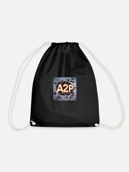 Add 2 Positivity - Drawstring Bag - black