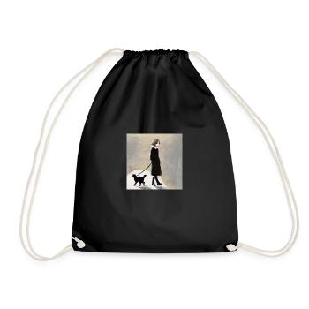 Amitié - Sac de sport léger - noir - Devant