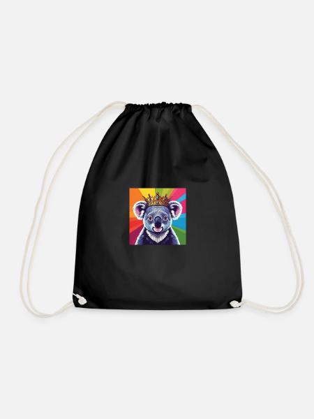AKILLER 0012 - Drawstring Bag - black