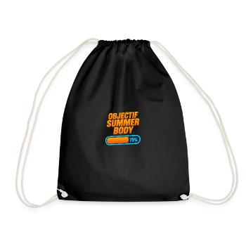Objectif Summer Body - Barre 75% Glow - Sac de sport léger - noir - Devant