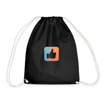 LikeSummer - Drawstring Bag - black - Front