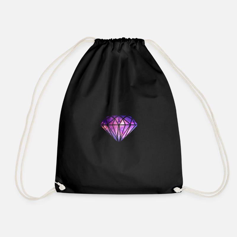 Diamant Diamant - Turnbeutel - Schwarz