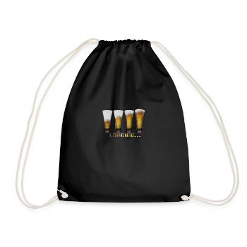 tshirt loading beers by customstyle - Sac de sport léger - noir - Devant