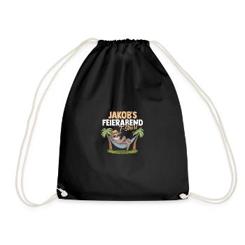 Paresseux Jakob - Sac de sport léger - noir - Devant