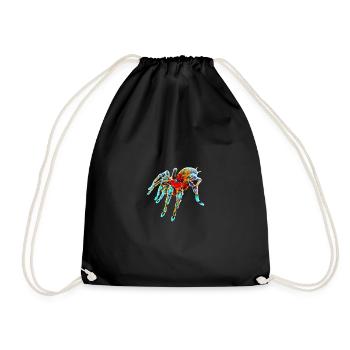 Tarantula - Drawstring Bag - black - Front