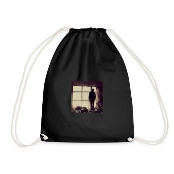 Alone in the Dark - Drawstring Bag - black - Front
