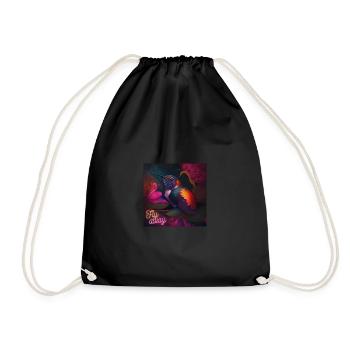 S’envoler - Sac de sport léger - noir - Devant