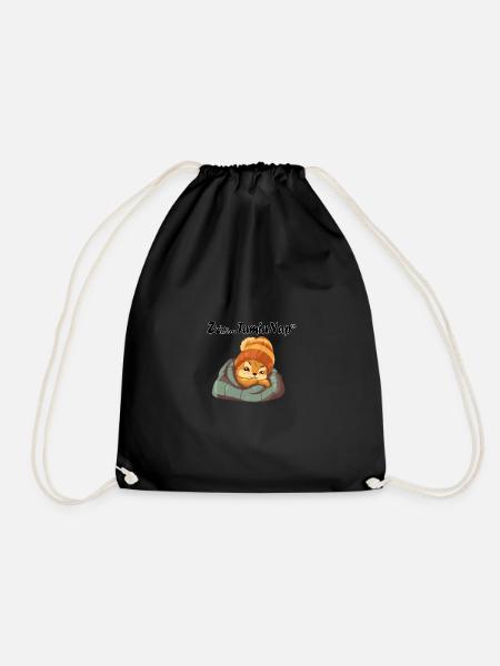 Tamia nap - Drawstring Bag - black