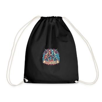 Armure médiévale de la Renaissance Knight Knight - Sac de sport léger - noir - Devant
