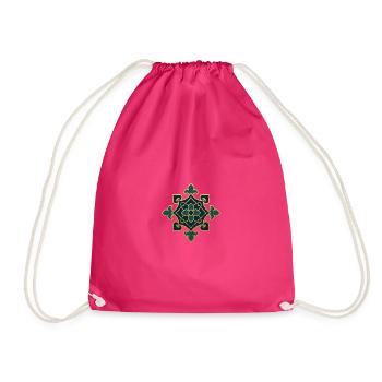Motif Oriental - Sac de sport léger - fuchsia - Devant