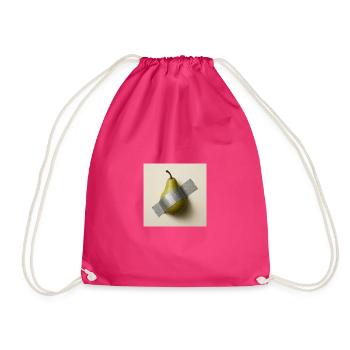 Œuvre d’art métaphorique abstraite poire - Sac de sport léger - fuchsia - Devant