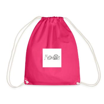 MINGA Folk Festival - Drawstring Bag - fuchsia - Front
