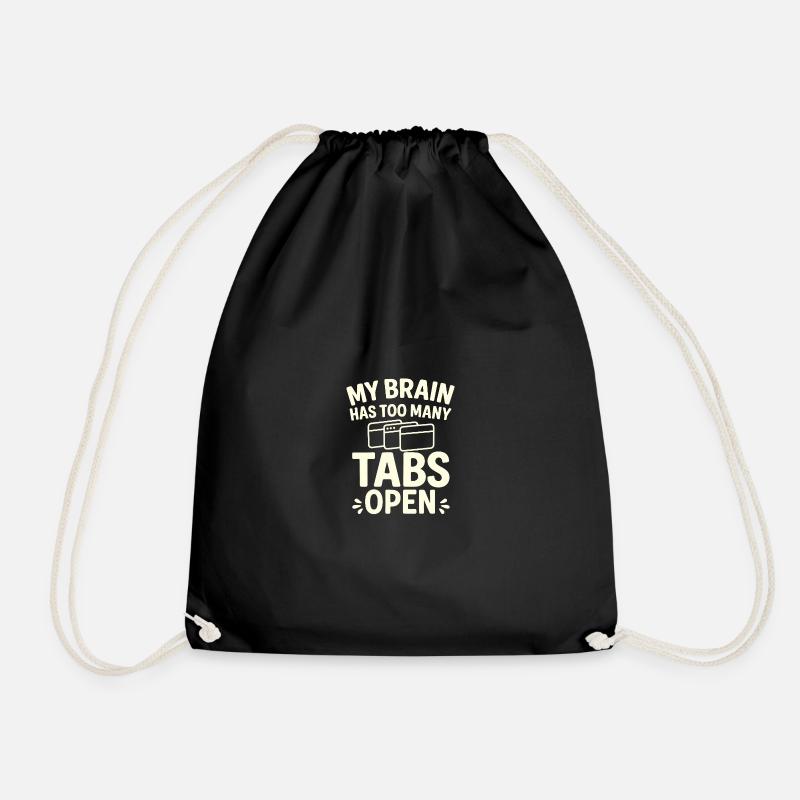 Tab-Overload - Turnbeutel - Schwarz