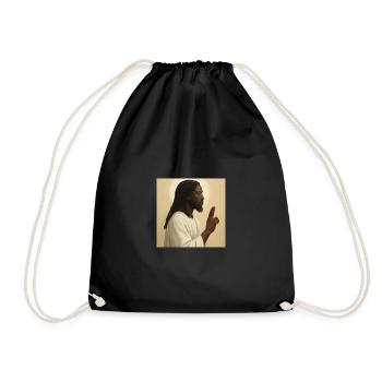 An inspiring portrait of contemporary spirituality - Drawstring Bag - black - Front