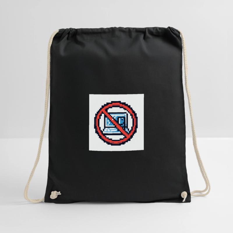Gadgets to Avoid Panel Drawstring Bag
