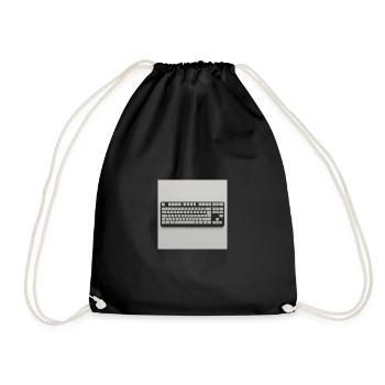 Clavier minimaliste - Sac de sport léger - noir - Devant