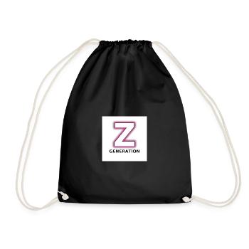 Z Generation Neon Z - Turnbeutel - Schwarz - Vorne