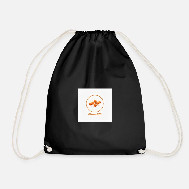 TeamBTC Blockchain Cubes - Sac de sport léger - noir