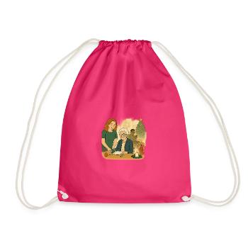 Mamie Karin - Sac de sport léger - fuchsia - Devant