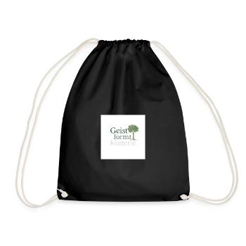 Spirit Shapes Matter Tree - Drawstring Bag - black - Front