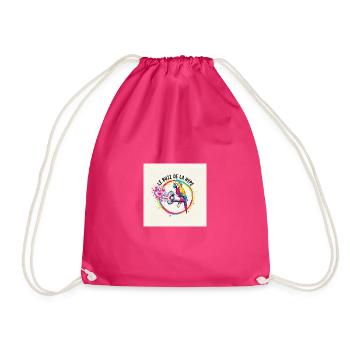 Papagei Summen - Turnbeutel - Fuchsia - Vorne