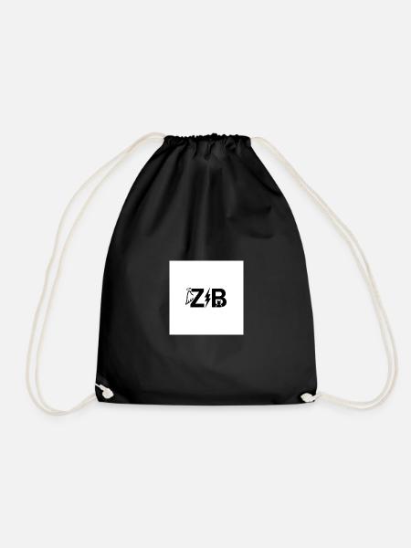 Duel Angels Demons and Lightning - Drawstring Bag - black