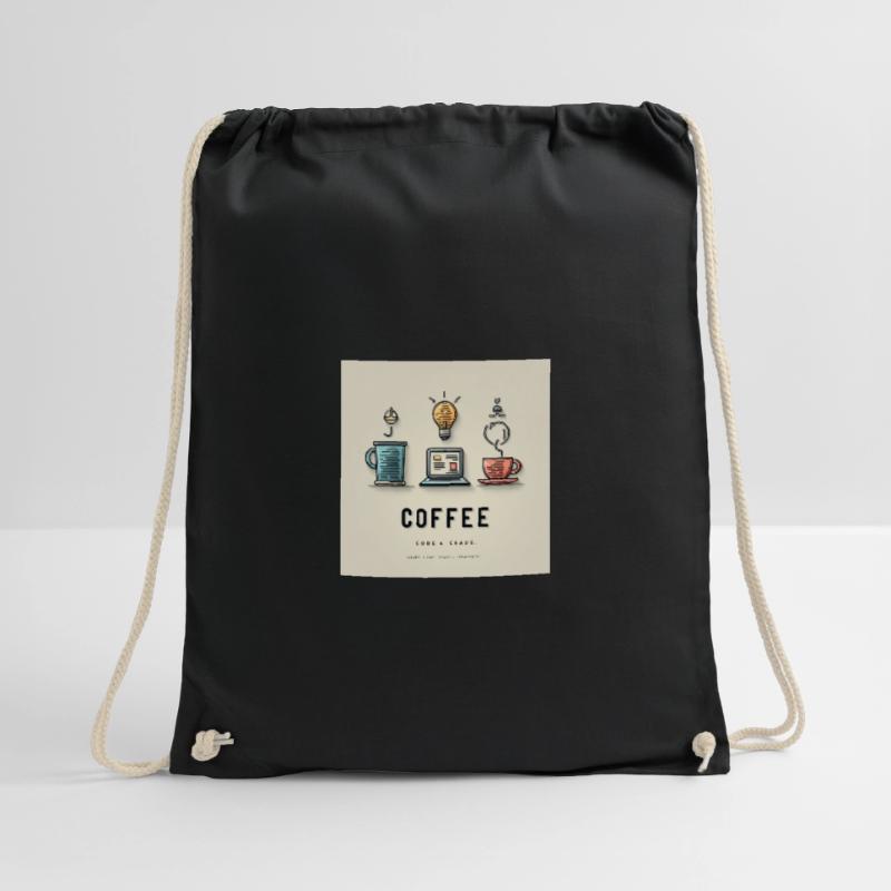 Conception du code du café Sac de sport léger