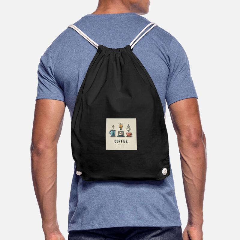 Conception du code du café Sac de sport léger