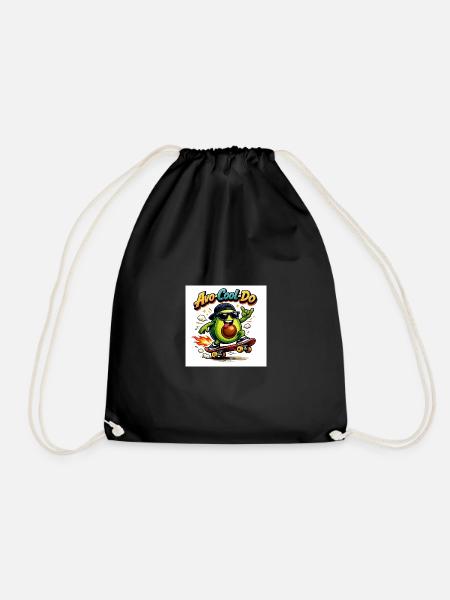 Avacooldo – Stay Chill" - Drawstring Bag - black