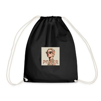Superwoman - Drawstring Bag - black - Front