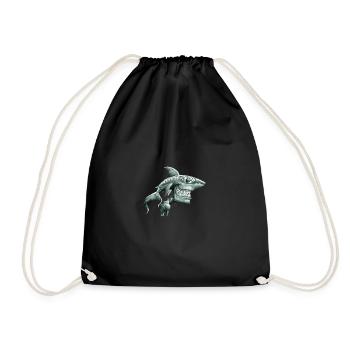Requin Gobelin - Sac de sport léger - noir - Devant