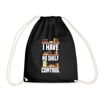 I Have No Shelf Control - Sac de sport léger - noir - Devant