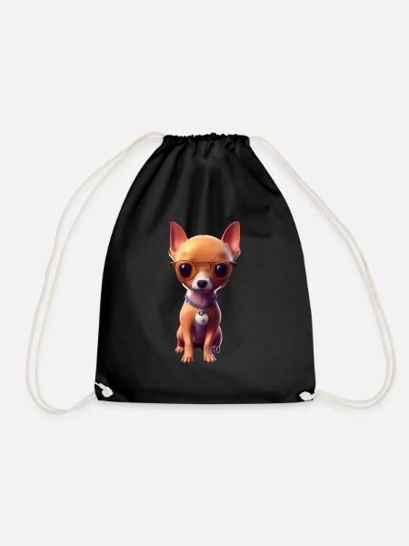 Miniature Pinscher Dog - Miniature Pinscher - Sac de sport léger - noir