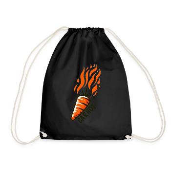 Carotte - Sac de sport léger - noir - Devant