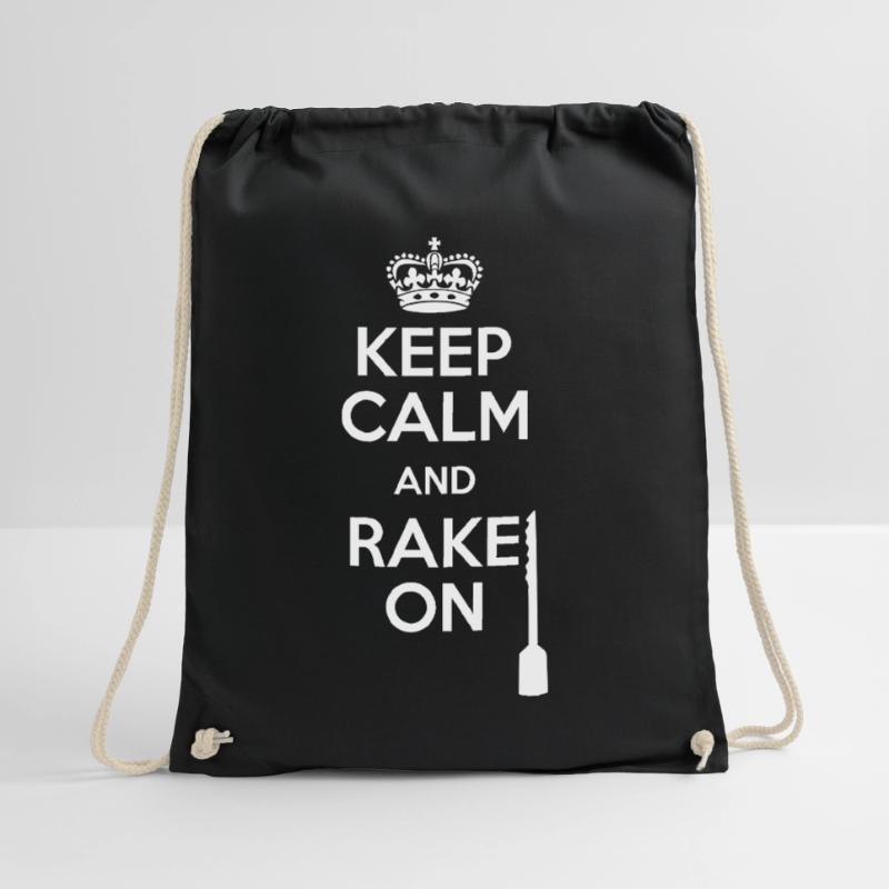 Lockpicking Keep Calm And Rake On Lock Picking Drawstring Bag