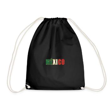 Mexico - Drawstring Bag - black - Front