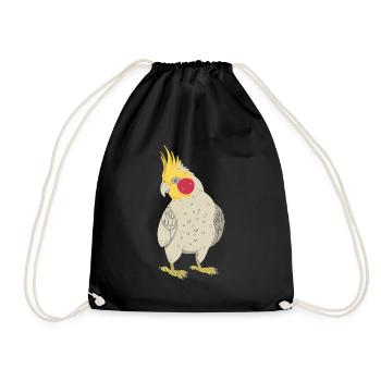 Calopsitte - Sac de sport léger - noir - Devant