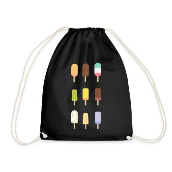 Glace - Sac de sport léger - noir - Devant