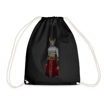 The Demon Lord and His Morning Stars - Drawstring Bag - black - Front