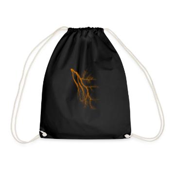 Éclair - Sac de sport léger - noir - Devant