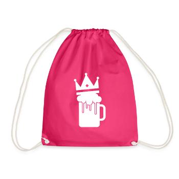 Bierkönig / King of Beer / Holiday - Party - Sac de sport léger - fuchsia - Devant