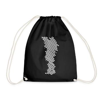 Randonneurs - (5) - Sac de sport léger - noir - Devant