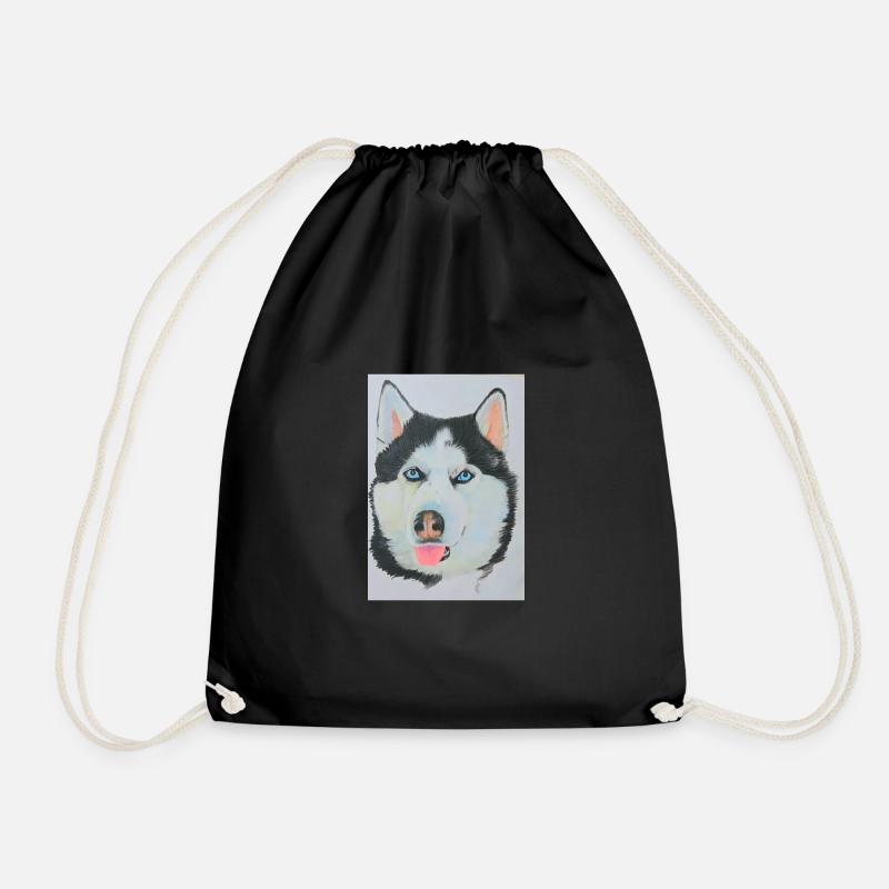 Husky - Turnbeutel - Schwarz