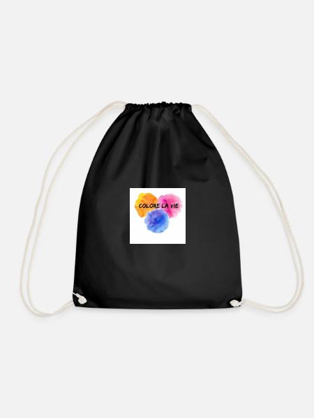 COLORE LA VIE - Turnbeutel - Schwarz