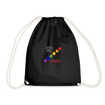 Mood mood (design) - Drawstring Bag - black - Front