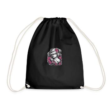Warrior of the Roses - Drawstring Bag - black - Front