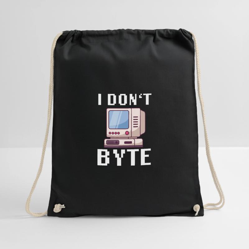 I Don't Byte Informatiker Programmierer IT Funny Turnbeutel