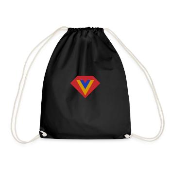 VueJS Man - Sac de sport léger - noir - Devant