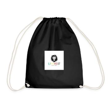 Elegant and Powerful Lion of Affirmation - Drawstring Bag - black - Front
