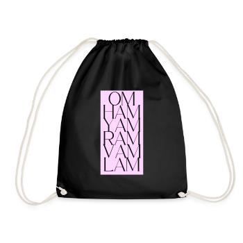 bija mantra chakras - Sac de sport léger - noir - Devant